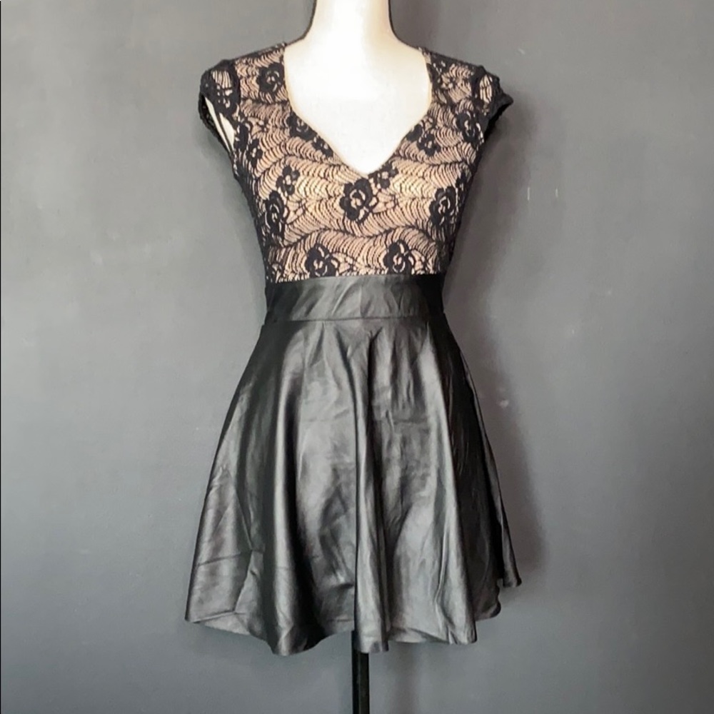 Black cocktail dress